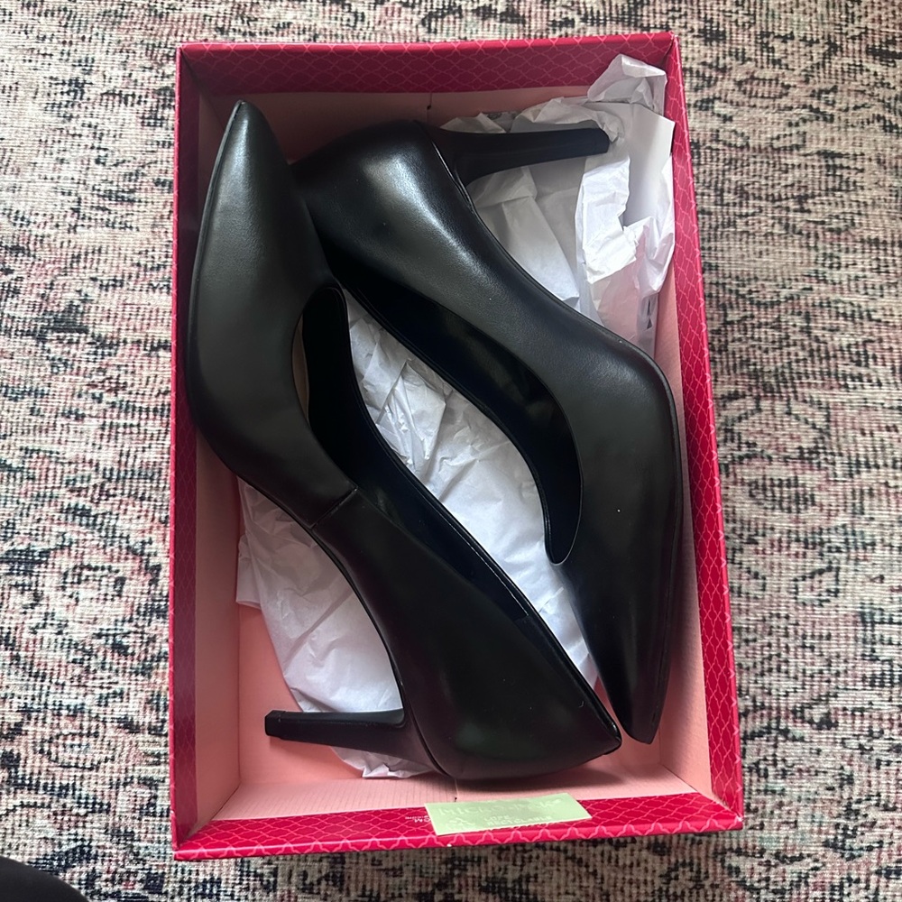 Katie & Kelly Black Women's Heels